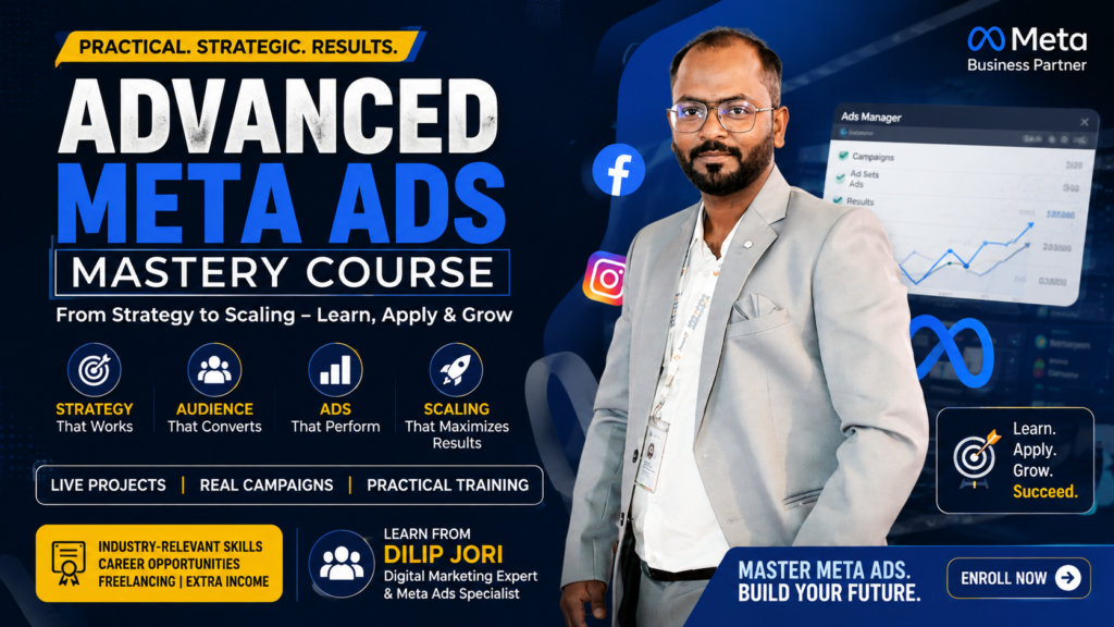 Meta Ad course | Dilip Jori